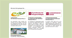 Desktop Screenshot of gehoerlose-rlp.de